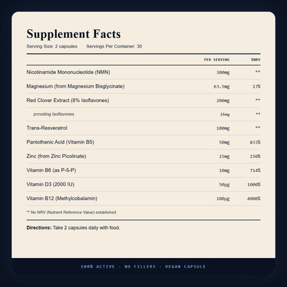 Prime Ageing Menopause Total Harmony 9 | Hormone & Vitality System | Advanced NMN & NAD+ Enhanced